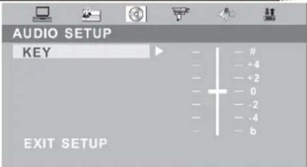 XORO HTC 1525D - AUDIO setup - 1