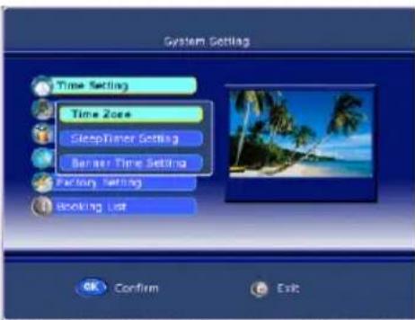XORO HTC 1525D - Banner Time Setting - 2