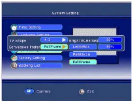 XORO HTC 1525D - TV Shape - ΦopMaT 3KpaHa - 1