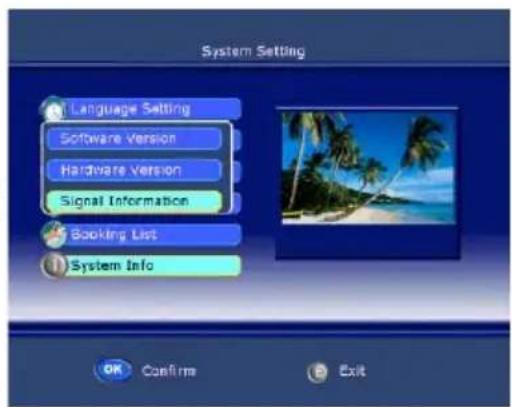 XORO HTC 1525D - Version de logiciel - 1