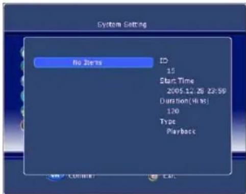 XORO HTC 1525D - Booking List - YcTaHOBka TaIMepoB - 1