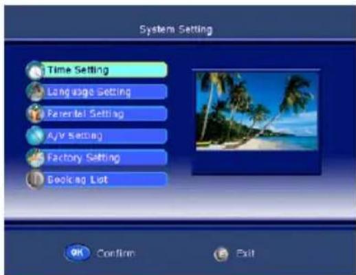 XORO HTC 1525D - CnCTeMHbIe HacTpoiKn - 3