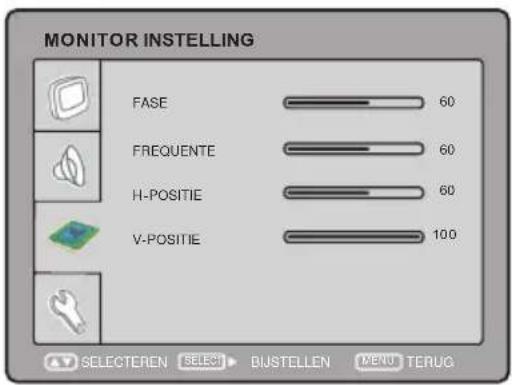 SALORA LCD1911TN - MONITOR INSTELLING - 2