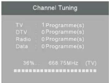 HAIER LET46C800HF - 1) Auto Tuning (DVB-T) - 3