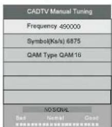 HAIER LET46C800HF - 2.2) Sintonización manual de DTV (DVB-C) - 2