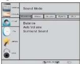 HAIER LET46C800HF - Menù audio - 1