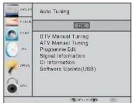 HAIER LET46C800HF - 1) Auto Tuning (DVB-T) - 1