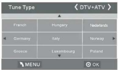 HAIER LET46C800HF - 1) Recherche automatique (DVB-T) - 3
