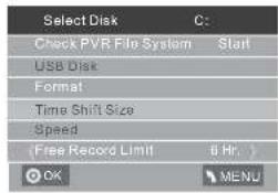 HAIER LET46C800HF - Préparer l'enregistrement d'un programme - 3