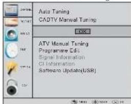 HAIER LET46C800HF - 2) DTV Manueller Kanalsuchlauf (DVB-C) - 1