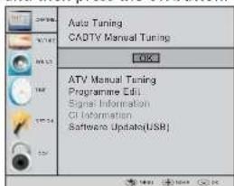 HAIER LET46C800HF - 2.2) DTV Manual Tuning (DVB-C) - 1