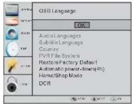 HAIER LET46C800HF - 5.Menu Options - 1