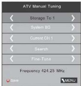HAIER LET46C800HF - 3) ATV Manueller Kanalsuchlauf: - 1