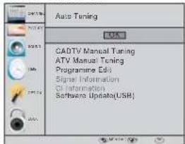 HAIER LET46C800HF - 1.2) Auto Tuning (DVB-C) - 1