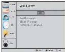 HAIER LET46C800HF - KINDERSLOT MENU - 1