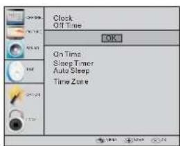 HAIER LET46C800HF - 4.TIME MENU - 1