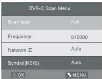 HAIER LET46C800HF - 1.2) Automatisch afstemmen (DVB-C) - 3