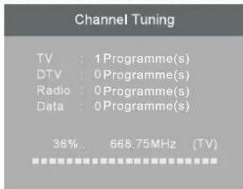 HAIER LET46C800HF - 1.2) Automatischer Kanalsuchlauf (DVB-C) - 5