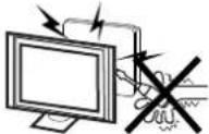 HAIER LET46C800HF - WARNING AND CAUTIONS - 1