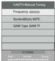 HAIER LET46C800HF - 2.1) DTV handmatig afstemmen (DVB-T) - 4