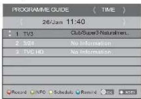 HAIER LET46C800HF - MENÚ EPG (Guía electrónica de programación) - 1