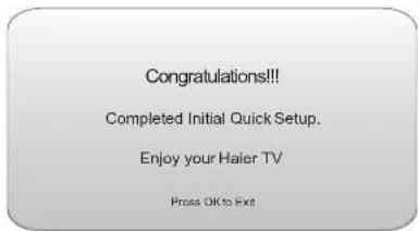 HAIER LET46C800HF - Modos CASA o TIENDA - 5