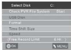 HAIER LET46C800HF - Voorbereiding om een programma op te nemen - 3