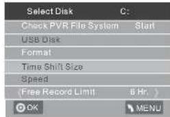 HAIER LET46C800HF - Prepare to record the program - 3