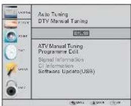 HAIER LET46C800HF - 2.1) DTV handmatig afstemmen (DVB-T) - 1