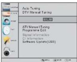 HAIER LET46C800HF - 2.1) Sintonización manual de DTV (DVB-T) - 1