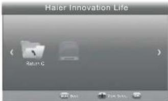 HAIER LET46C800HF - USB-speler - 2