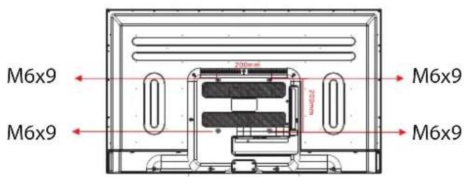 HAIER LET46C800HF - LINEE GUIDA PER L'INSTALLAZIONE A MURO - 2