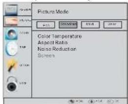 HAIER LET46C800HF - PICTURE MENU - 1