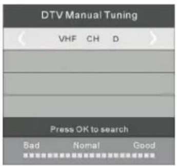 HAIER LET24T1000HF - Manuelles Einregeln (DVB-T) - 2