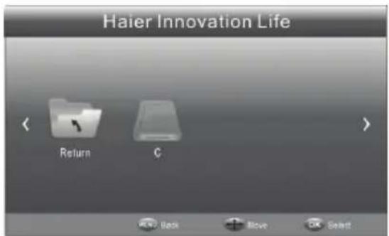 HAIER LET24T1000HF - USB-Player - 2