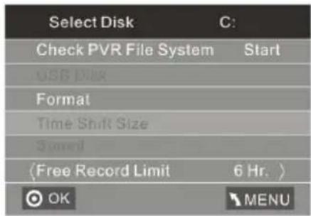 HAIER LET24T1000HF - Vorbereitung der Aufnahme - 2