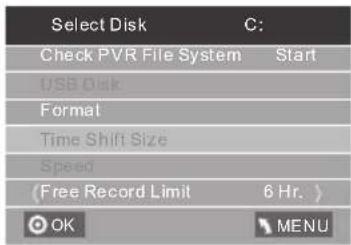 HAIER LET24T1000HF - Prepare to record the program - 2