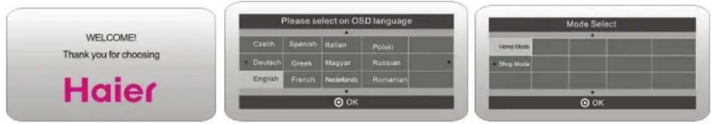 HAIER LET24T1000HF - Utilisation - 1