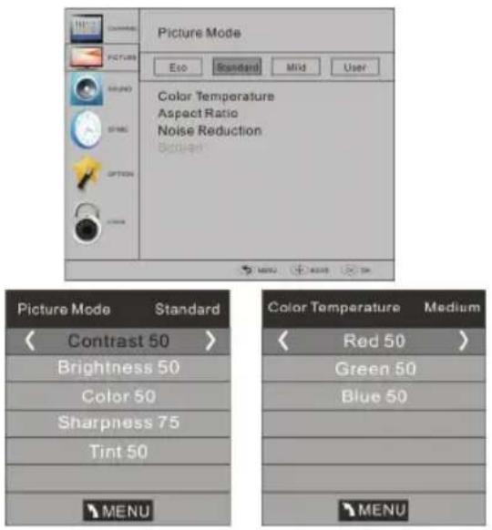 HAIER LET24T1000HF - BEELDMENU - 1