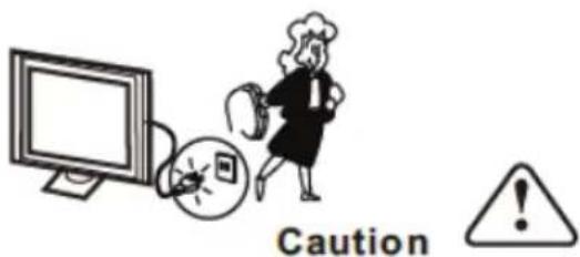 HAIER LET24T1000HF - KENNISGEVING OVER DE VEILIGHEID - 8