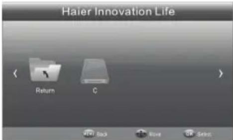 HAIER LET24T1000HF - USB-speler - 2
