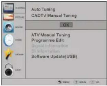HAIER LET24T1000HF - Manuelles Einregeln (DVB-T) - 3