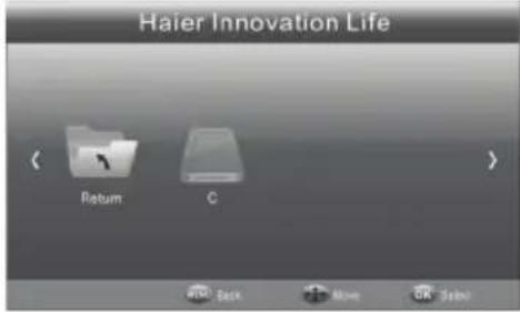 HAIER LET24T1000HF - Lettore USB - 2