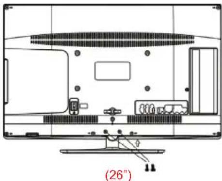 HAIER LET24T1000HF - Instructions pour l'assemblage du support - 4