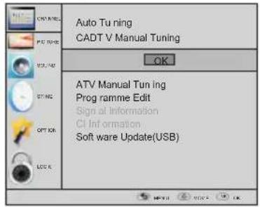 HAIER LET24T1000HF - 2 DTV Manual Tuning (DVB-C) - 1