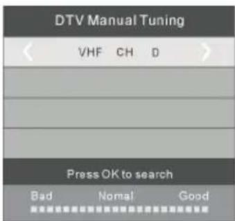 HAIER LET24T1000HF - sintonización manual de DTV (DVB-T) - 2