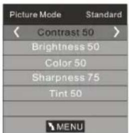 HAIER LET24T1000HF - BILDMENÜ - 2