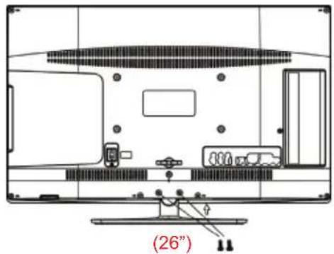 HAIER LET24T1000HF - Montageanleitung für Standfuß - 4