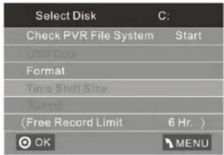 HAIER LET24T1000HF - Préparer l'enregistrement d'un programme - 2