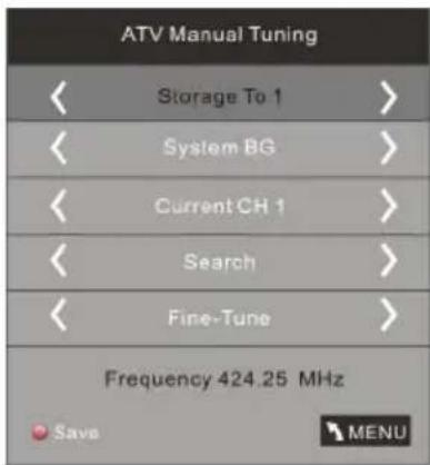 HAIER LET24T1000HF - 3) ATV Manuelle Suche: - 1